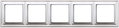 Рамка 5-постовая Jung Eco Profi DECO Белый Jung Eco Profi DECO EPD485WW