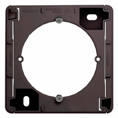 Коробка наружного монтажа Systeme Electric Glossa Графит Systeme Electric Glossa GSL001300