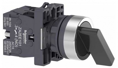 Перекл.,дл.ручка,3поз.сфикс.,2НО Schneider Electric  Schneider Electric  XA2EJ33