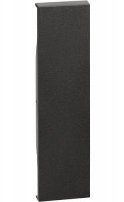 Черный Лицевая панель для заглушек 1 мод Bticino LivingNow Bticino Living now KG00