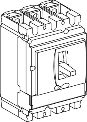 Выключатель-разъединитель SPC250 3P NA 250A LV431629 Systeme Electric Systeme Electric  SPC250250NA3DF