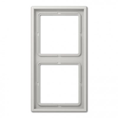 Рамка 2-постовая Jung LS 990 Светло-серый Jung LS серия LS982LG