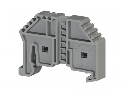 Упор на DIN-рейку MR35, (серый); KD 4 Klemsan Klemsan  495059