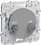 Розетка R/TV-SAT одиночная Schneider Electric Odace Алюминий