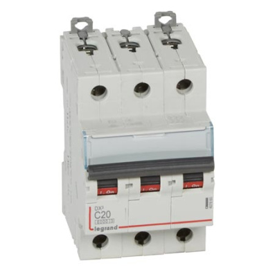 Автоматический выключатель 3P 20 A C 6kA Legrand DX3 Legrand DX3 407860