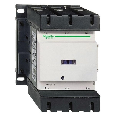 Контактор D 3р,115 A,но+нз,220V 50 Гц,зажим под винт, Schneider Electric Schneider Electric  LC1D115M5