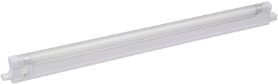 Светильник люминесцентный 18х622х43мм, шнур 1.8м, переходник 0.15м, 20W, G5/T4, IP20 белый IEK ЛПО2004B IEK ЛПО LLPO0-2004B-1-20-K01