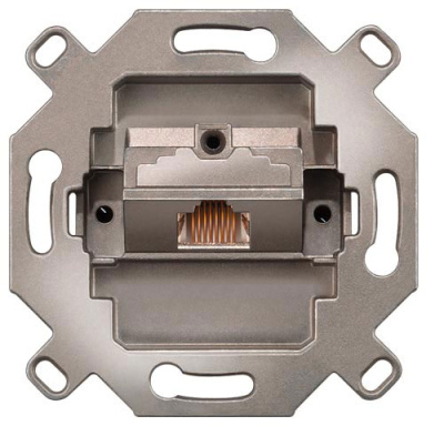 Механизм Розетка комп (RJ45) 1-ая экранированная кат.6 Jung EcoProfi Jung Eco Profi удаленEPUAE8UPOK6