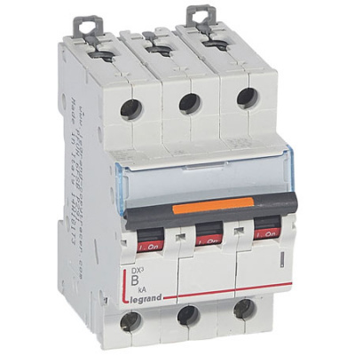 Автоматический выключатель 3P 20 A B 25kA Legrand DX3 Legrand DX3 409730