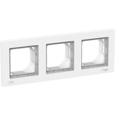 Рамка 3-постовая IP44 Schneider Electric AtlasDesign AQUA Белый Systeme Electric AtlasDesign ATN440103