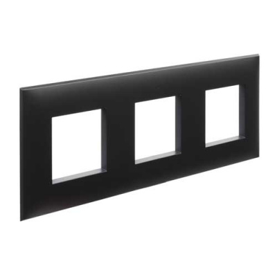 Рамка 3 поста DKC Avanti Черный матовый DKC Avanti 4412906