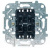 Механизм Выключатель жалюзи кнопочный без фиксации 10A ABB NIE 8144 ABB Olas/Tacto/Zenit/Sky 2CLA814400A1001