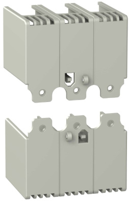 Заглушка клеммная 60мм 3P упак 2шт Schneider Electric EZC100 Schneider Electric  EZATSHD3P