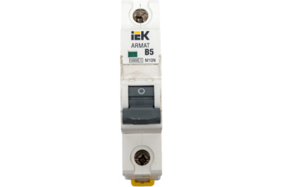 Автоматический выключатель 1P 5A (B) 10kA IEK M10N ARMAT IEK  AR-M10N-1-B005