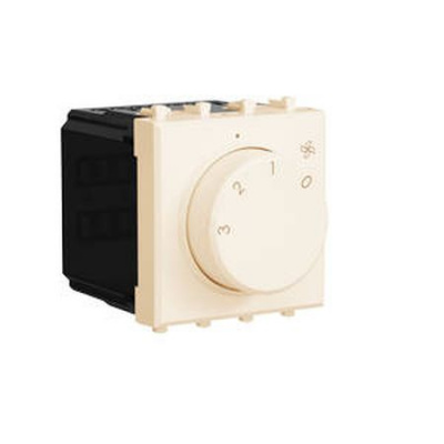 Механизм управления вентиляторами модульный, "Avanti", "Ванильная дымка", 2 модуля DKC DKC Avanti 4405172DKC