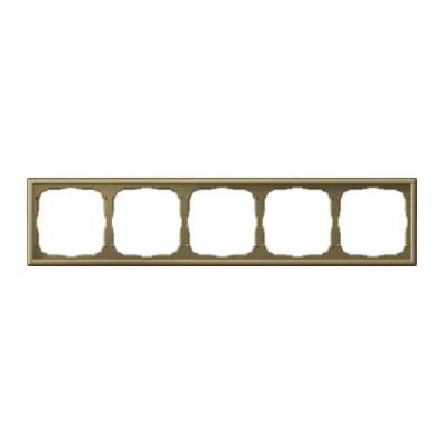 ARTGALLERY 5-постовая РАМКА, ЗОЛОТО Systeme Electric ArtGallery GAL001605