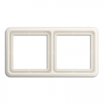 Рамка 2-постовая Jung CD 500 Слоновая кость Jung CD серия CD582W