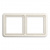 Рамка 2-постовая Jung CD 500 Слоновая кость Jung CD серия CD582W
