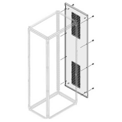 Панель боков. вент.IP30 H=2000мм D=700мм ABB ABB  1STQ007645A0000
