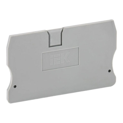 Заглушка для КПИ 2в-10 серая IEK IEK  YZN11D-ZGL-010-K03