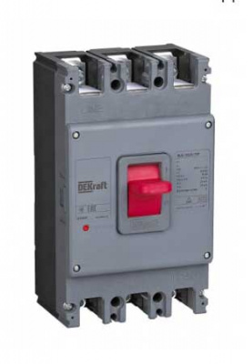 Автоматический выключатель для защиты двигателей 3P 500A 50kA DEKraft ВА-305М DEKraft ВА-305М 22823DEK