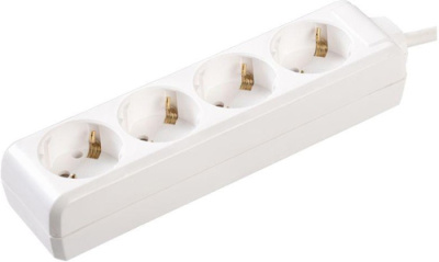 Удлинитель У04 4 места 2P+PE/5метров 3х1мм2 16А/250 IEK IEK  WYP10-16-04-05-Z-N