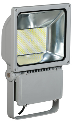 Прожектор LED SMD 416х287х110мм 150W 6500K 12750Lm угол луча 100°С IP65 Серый IEK СДО04-150 IEK СДО LPDO401-150-K03