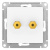 Аудиорозетка двухместная Schneider Electric AtlasDesign Белый Systeme Electric AtlasDesign ATN000187