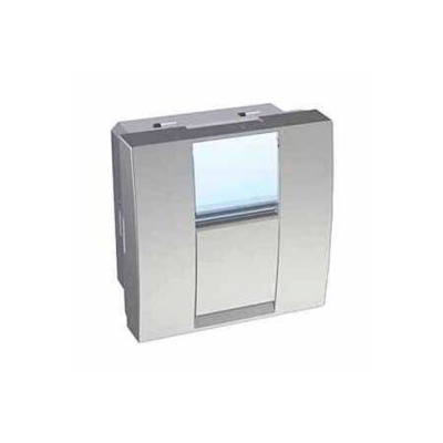 Розетка S-ONE 1XRJ45 CAT 6 экран металл Schneider Electric Schneider Electric  ALB46346N