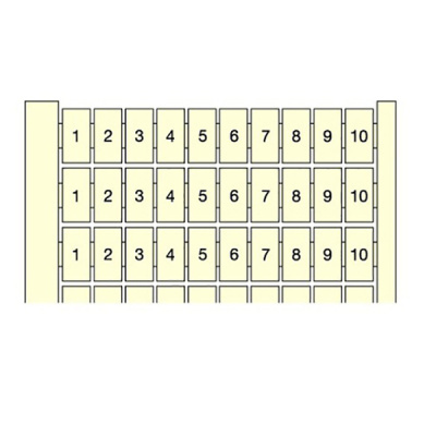 Маркировка горизонтальная ABB RC510 10X(31 A 40) ABB  1SNA231005R2000