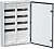 TITAN 5 Корпус металлический ЩРн-120 (2х60) 835х570х140 IP54 бел IEK