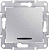 Переключатель 1-клавишный с индикацией 10A Schneider Electric Sedna Алюминий