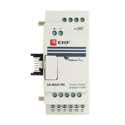 Модуль аналогового вывода 2 24В EKF PROxima PRO-Relay  EKF PRO-Relay ILR-MO2A-24D