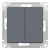 Переключатель 2-клавишный сх.6 10AX механизм Schneider Electric AtlasDesign Грифель Systeme Electric AtlasDesign ATN000765