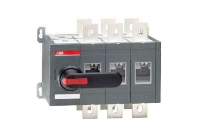 Реверсивный рубильник OT800E03CP до 800А 3-полюсный ABB ABB  1SCA022785R6300