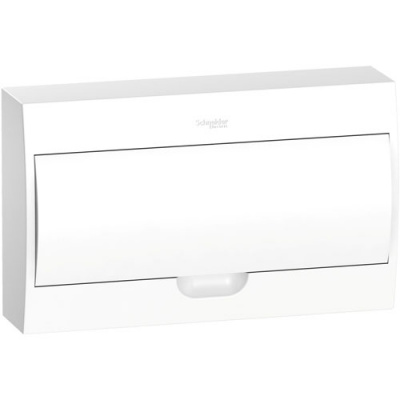 Easy9 корп. нав. с белой дв. 1ряд/18мод Schneider Electric Systeme Electric  EZ9E118P2SRU