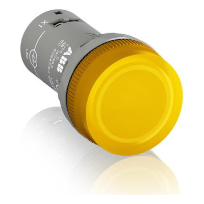 Лампа СL2-542Y желтая со встроенным светодиодом 380-415В AC ABB ABB  1SFA619403R5423