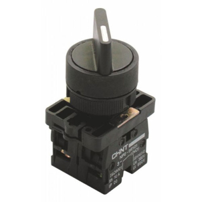 Переключатель NP2-ED33, 3 положения с фиксацией, 2НО IP40 CHINT CHINT NP2 574822CHINT