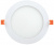 Светильник Downlight LED SMD круглый D=225(200)мм 18Вт 4000K IP20 белый IEK ДВО1607 IEK ДВО LDVO0-1607-1-18-K01