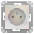 Розетка без заземления 16A механизм Schneider Electric AtlasDesign Жемчуг Systeme Electric AtlasDesign ATN000441