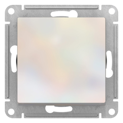 Переключатель 1-клавишный сх.6 10AX механизм Schneider Electric AtlasDesign Жемчуг Systeme Electric AtlasDesign ATN000461