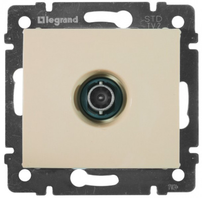 Розетка TV оконечная 10дБ Legrand Valena Слоновая кость Legrand Valena 774330