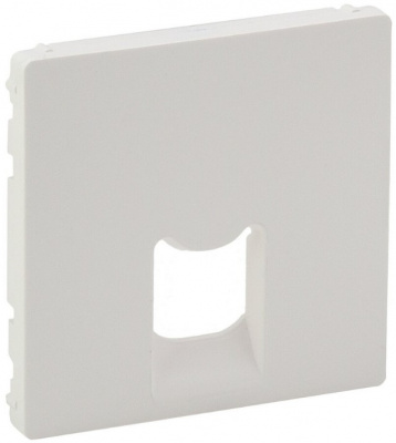 Накладка розетки телефонной/комп 1-ой RJ11/RJ45 Legrand Valena Life Белый Legrand Valena Life 755410