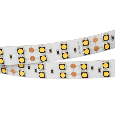 Лента RT 2-5000 24В SMD 5060 120LED/м 28,8Вт/м Arlight CRI98 Теплый свет Arlight CRI98 021470Arlight