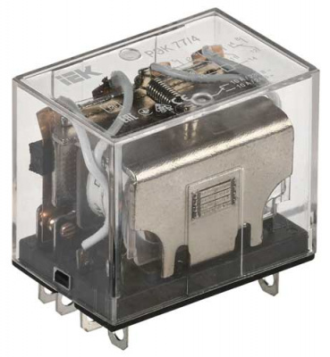 IEK Реле РЭК77/4(LY4) 10А 24В DC IEK  RRP10-4-10-024D