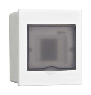 DEKraft Корпус пласт. встраиваемый прозр. дв. 1 ряд 4 мод. IP41 ЩРВ-П DEKraft ЩРВ-П 31050DEK