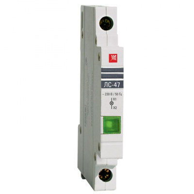 Лампа сигнальная зеленая EKF PROxima ЛС-47 EKF  mdla-47-g-pro