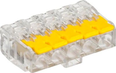 Строительно-монтажная клемма IEK СМК 228-415 (50шт/упак) IEK СМК UKZ60-415-050