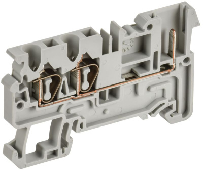 ARMAFIX Клемма пруж. CX2,5-3-1B 2,5мм2 3-конт. серая IEK IEK ARMAFIX AF-CT40-06-21-K03-002