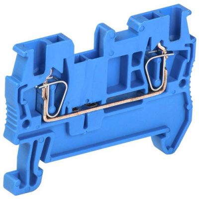 Клемма пружинная КПИ 2в-1,5 17,5А синий IEK IEK  YZN11-001-K07